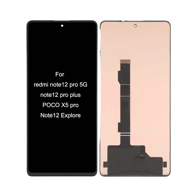 For Xiaomi Redmi Note 12 Pro 5G/Note 12 Pro+/POCO X5 Pro/Note 12 Explore Original LCD Screen Display Parts Replacement