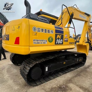 รถขุดตีนตะขาบ Komatsu160 มือสอง ขนาด 16 ตัน บุ้งกี๋ 0.7 ลบ.ม. ของแท้จากญี่ปุ่น รถขุดก่อสร้างขนาดกลาง ชั่วโมงการใช้งานต่ำ สภาพดี - Product Image 2