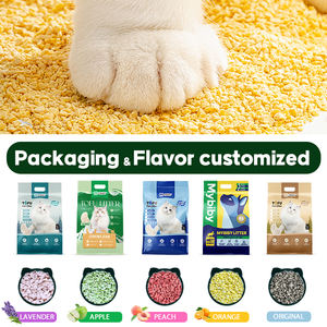 <span class=keywords><strong>Litière</strong></span> pour chat en millet naturel de haute qualité, option de vente en gros OEM, écologique, jetable, sacs de 7 L avec contrôle des odeurs, auto-nettoyant - Product Image 5