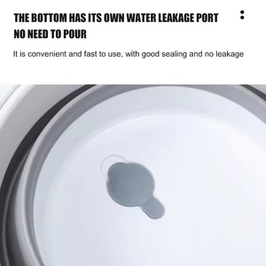 <span class=keywords><strong>Cubo</strong></span> de Plástico <span class=keywords><strong>Plegable</strong></span> para Trapeador <span class=keywords><strong>con</strong></span> <span class=keywords><strong>Escurridor</strong></span>, <span class=keywords><strong>Cubo</strong></span> Ovalado para Agua - Product Image 3