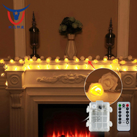 Luces Decorativas LED con Clasificación IP44, Blanco Cálido, 3m/4m para el Día de San Valentín