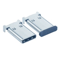 Fabricante profesional de conector USB tipo C macho 24P Dual SMT conector cargador de teléfono móvil