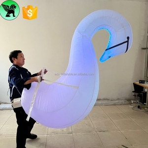 Disfraz <span class=keywords><strong>de</strong></span> mascota inflable para eventos <span class=keywords><strong>de</strong></span> <span class=keywords><strong>carnaval</strong></span>, disfraz <span class=keywords><strong>de</strong></span> mascota inflable con dibujos animados <span class=keywords><strong>de</strong></span> <span class=keywords><strong>animales</strong></span>, iluminación personalizada <span class=keywords><strong>de</strong></span> <span class=keywords><strong>cisne</strong></span> para publicidad, A10593 - Product Image 2