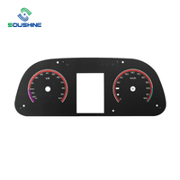 Éclairage de fond pour tableau de bord de voiture, cadran de compteur de vitesse EL, tableau de bord numérique pour voiture