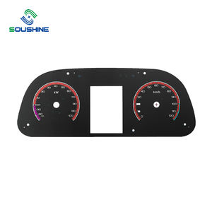 Soushine NH-56 Affichage numérique de tachymètre de voiture 2D personnalisé imprimé en sérigraphie, cadran de compteur avec rétroéclairage LED étanche - Product Image 2