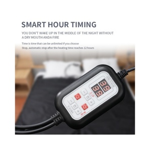 Manta Eléctrica de Invierno para Cama Doble Grande, Suave y Agradable al Tacto, Multifuncional, Ajustable, con Grafeno Laminado y Calefacción USB - Product Image 3