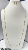 Nouveau Collier Papillon Zircon Plaqué Or 18K en Laiton Haut de Gamme pour Femme – Vente Chaude en Gros