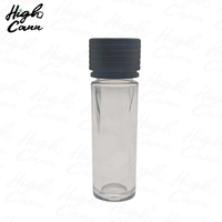 Tube en verre conique Highcann avec bouchon à vis sécurité enfant, emballage en vrac avec boîte de présentation