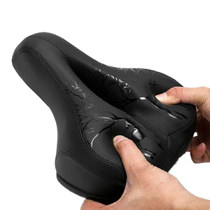 VTT confortable large épaissir selle de vélo étanche GEL creux tapis de siège avant pour vélos de route - Product Image 1