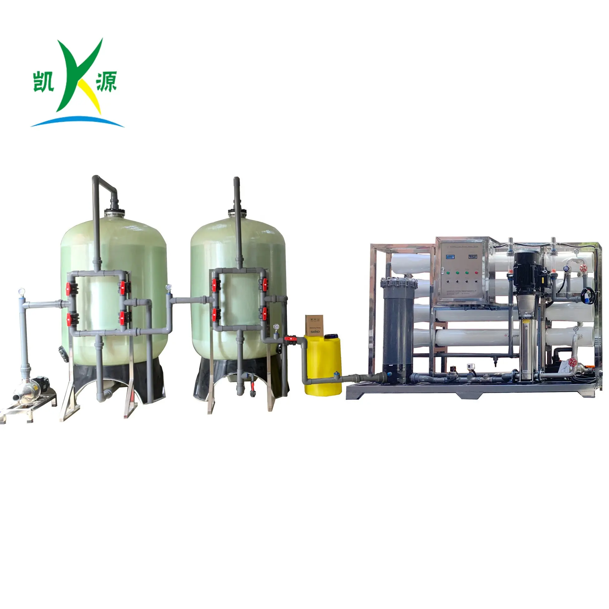 KYRO-6000L/H 2LPS Pemurni Air/Filtrasi/Sistem Desalinasi Mesin Pengobatan Air Tanaman Osmosis Terbalik