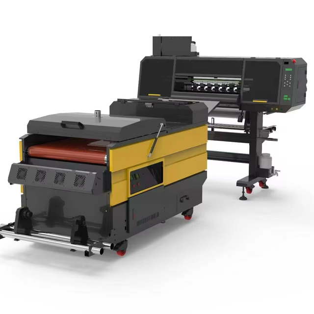 New High Speed Full-Automatic 24 Inch DTF Printer Hoson Board Pigment Ink Circulation Custom Apparel Workshop Epson Print Head 1