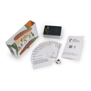 Pacchetto personalizzato scatola con la stampa di logo di famiglia gioco da tavolo carte domanda coppia <span class=keywords><strong>giochi</strong></span> di carte personalizzate <span class=keywords><strong>per</strong></span> i bambini - Product Image 3
