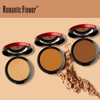Bedak Padat Matte Natural 6 Warna Private Label Full Coverage untuk Kulit Gelap