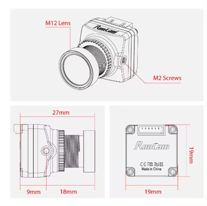 Caméra de drone FPV RunCam Night 3 en fibre de carbone 1000TVL avec prise en charge OSD - Product Image 5