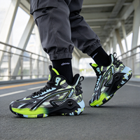 Chaussures de sport décontractées tendance style basketball, personnalisées, de haute qualité, en caoutchouc résistant, pour hommes
