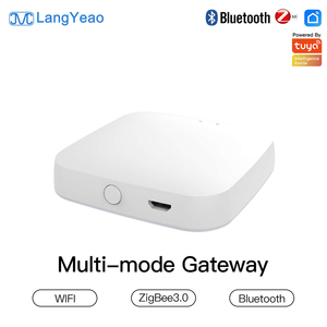 LangYeao Tuya Smart Multi-mode Gateway, Hub Zigbee WiFi BLE Mesh para Automatización del Hogar, Compatible con <span class=keywords><strong>Alexa</strong></span> y Google Home - Product Image 1