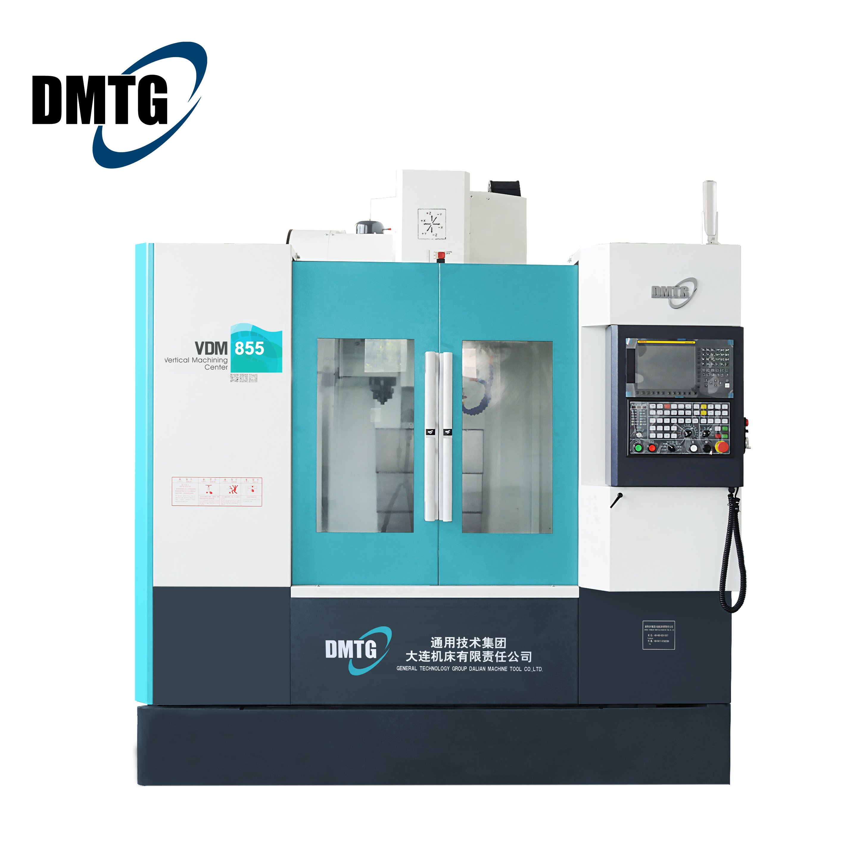 DMTG VDM855 Dalian CNC VMC 850 CNC Vertical Machining Center Neway Z mat CNC Machining Center Vertical Machining 3-axis