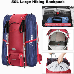 <span class=keywords><strong>Sac</strong></span> <span class=keywords><strong>à</strong></span> <span class=keywords><strong>dos</strong></span> de randonnée étanche <span class=keywords><strong>50l</strong></span>, pour le voyage, le sport en plein air, le Camping, l'alpinisme, avec housse de pluie, pour hommes et femmes - Product Image 4