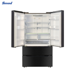 Smad 22.5 Cuft Counter Depth Home French Door <b>Refrigerator</b> with Automatic Ice Maker for Dm-827wmu Cheapest French Door - Product Image 4