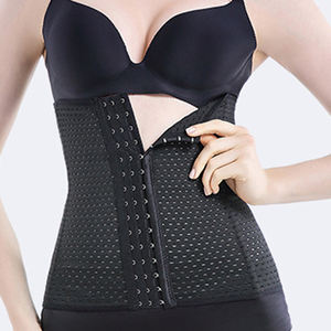 Lungo Cincher Della Vita 28 centimetri Underbust Del <span class=keywords><strong>Corsetto</strong></span> delle Donne Tummy Controllo Shaper Nero Beige Vita Trainer Traspirante Cinchers - Product Image 2