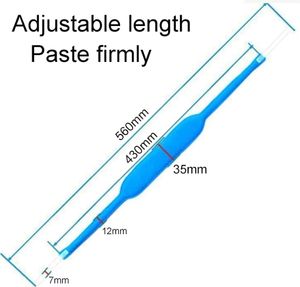 3cm x 45.5cm dispositivo de fixação cateter médico estéril para dispositivo de segurança tubo traqueostomia endotraqueal - Product Image 5