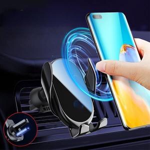 Support de téléphone de charge sans fil à induction intelligente en gros modèle privé support de navigation de voiture supports de téléphone mobile de voiture - Product Image 3