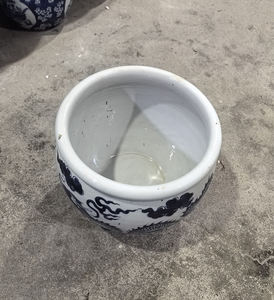 Porcelaine chinoise <span class=keywords><strong>dynastie</strong></span> <span class=keywords><strong>Qing</strong></span> Kangxi Pots de Dragon bleu et blanc Pots pour animaux de compagnie Pots de bonsaï en céramique de chine antique - Product Image 4