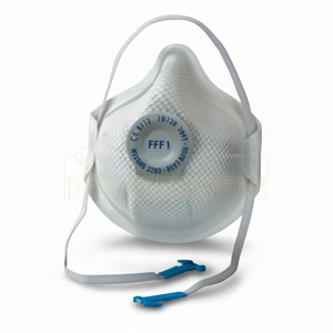 Masques Smart Series FFP2D avec valve (10 pièces) Filtre à charbon actif pour éliminer les odeurs désagréables - Product Image 1