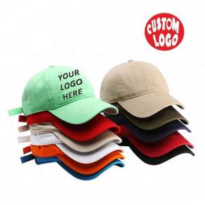 맞춤 자수 로고 6패널 스냅백 야구 모자 새틴 안감 고품질 클래식 100% 면 - Product Image 1