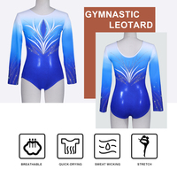 Combinaison de gymnastique personnalisée par sublimation pour femme, justaucorps de danse pour adulte, léger, antibactérien et respirant