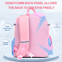 Nouveau Sac à Dos Maternelle Grande Capacité avec Protection Dorsale pour Enfants, Fermeture Éclair, Sac à Dos de Haute Qualité