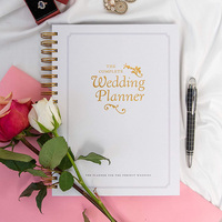 Planificateur de mariage en spirale en gros, impression de livre, journal, planificateur, carnet, planificateur de mariage personnalisé