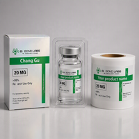 Étiquettes personnalisées VS-359 avec logo imprimé, étiquettes holographiques étanches pour flacons de 3 ml, étiquettes holographiques pour flacons de 3 ml, autocollants holographiques pour flacons de 3 ml et boîte