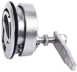 New 2 inch thép không gỉ 316 tuôn ra kéo Slam chốt Ổ khóa cửa với Lift xử lý nén chốt có thể khóa - Product Image 3