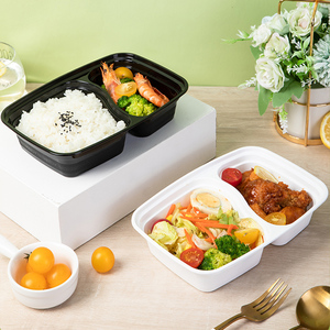 32 oz bữa ăn chuẩn bị <span class=keywords><strong>container</strong></span> tái sử dụng 2 ngăn hộp đựng thức ăn có nắp đậy để đi <span class=keywords><strong>container</strong></span> - Product Image 6