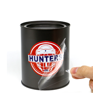 Diseño libre logotipo personalizado claro UV transferencia Pegatina autoadhesiva impermeable transparente transferencia Logo etiqueta adhesiva - Product Image 6