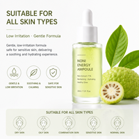 Échantillon disponible : Sérum visage Noni à l'acide hyaluronique et au squalane – Hydratant, anti-âge, réparateur cutané, illuminateur, anti-rides, hydratant