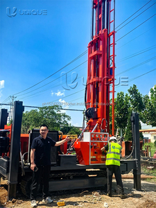 Fabricant de foreuses pour puits d'eau profonds de 300 m, foreuse pour pompe à chaleur géothermique, foreuse rotative hydraulique - Product Image 6