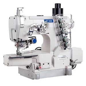 Machine à coudre automatique informatisée à bras cylindrique pour la couture de housses, avec coupe-fil intégré, pour usage domestique et vêtements de sport - Product Image 1