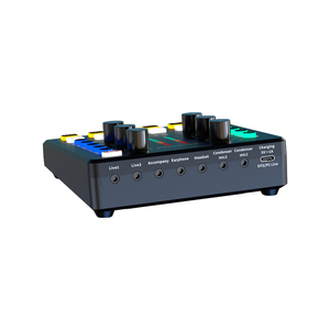 Tarjeta de Sonido USB Profesional Watford para Transmisión en Vivo, Grabación en Teléfono, Computadora y PC, para Estudios Caseros y Podcasting - Product Image 3