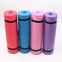 Alfombrilla de Yoga Ecológica al por Mayor de 10 mm, 13 mm, 15 mm, 20 mm, Alfombrilla de Yoga Grande Gris Nbr para Viajes y Fitness, Antideslizante