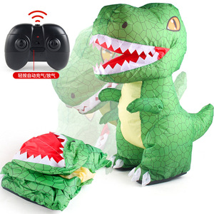 Dinosaure RC 2,4G populaire, télécommandé, électrique, gonflable automatiquement, T-Rex marchant, jouet pour enfants - Product Image 3