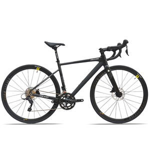 Vélo de route en aluminium 700C, fourche en fibre de carbone, freins à disque doubles, 20 vitesses, R-03, capacité de charge de 120 kg, vélo de course professionnel, R-03 en aluminium - Product Image 2