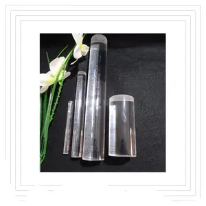 high quality Fused quartz tube quartz glass bottle used in laboratory quartz tube