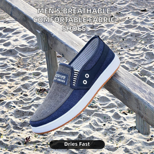 Nouvelles chaussures légères de style marche pour hommes - Baskets décontractées confortables, respirantes, chaussures décontractées d'été et de printemps - Product Image 2
