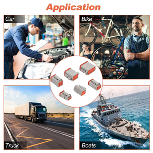 מסופי דטש סדרת Dt 2 3 4 6 8 12 פין מחברי רכב נשי מחבר כלי רכב חוט רתום dt dtm מחבר deutsch מחבר - Product Image 6