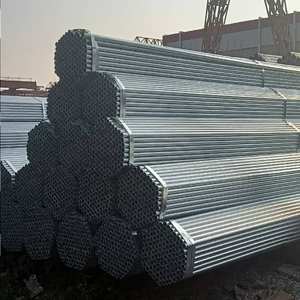 高品質溶融亜鉛メッキ鉄製農業用温室足場鋼管・鋼管（亜鉛メッキ済み） - Product Image 5