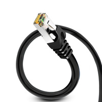 Cable de Red CAT6 SFTP a Precio de Fábrica, Cable de Conexión SFTP de 26AWG con Conector RJ45, Cable de Comunicación Ethernet de Cobre Puro para Internet