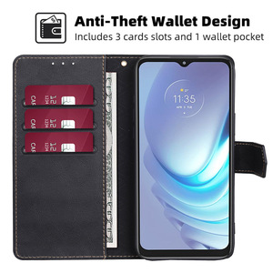 Bao Da Bao Da Bảo Vệ Cho MOTO G Power Stylus 2022 Edge 20 Lite Pro 30 Bao Da Dạng Ví Lật - Product Image 3