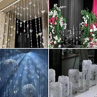 Guirlande de perles disco irisées de luxe, imperméables et écologiques, pour décorations de sapins, couronnes, cheminées, fêtes et maisons.